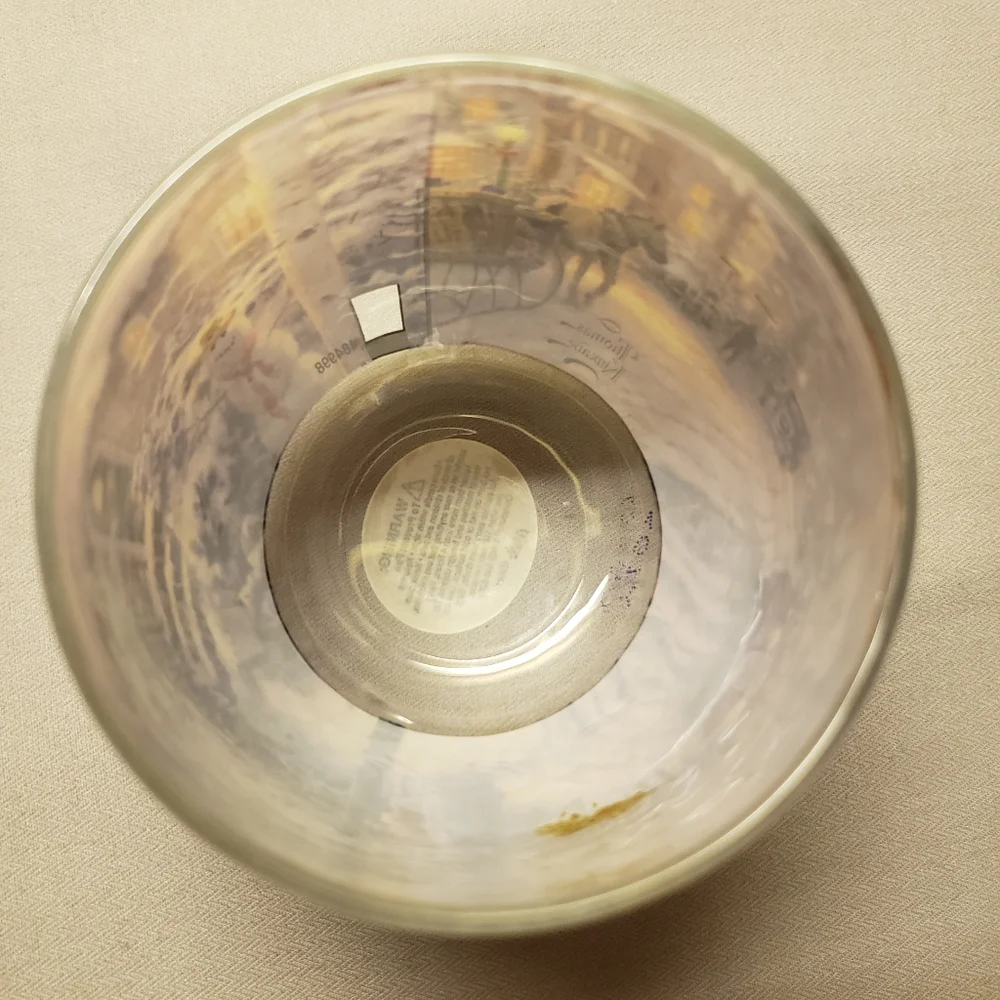 Vintage Glade MT Holiday Candle Scents Glass